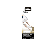 SBS SBS Kabel USB-Lightning MFI SBS 1m w otulinie Zloty - 1436398 - zdjęcie 2